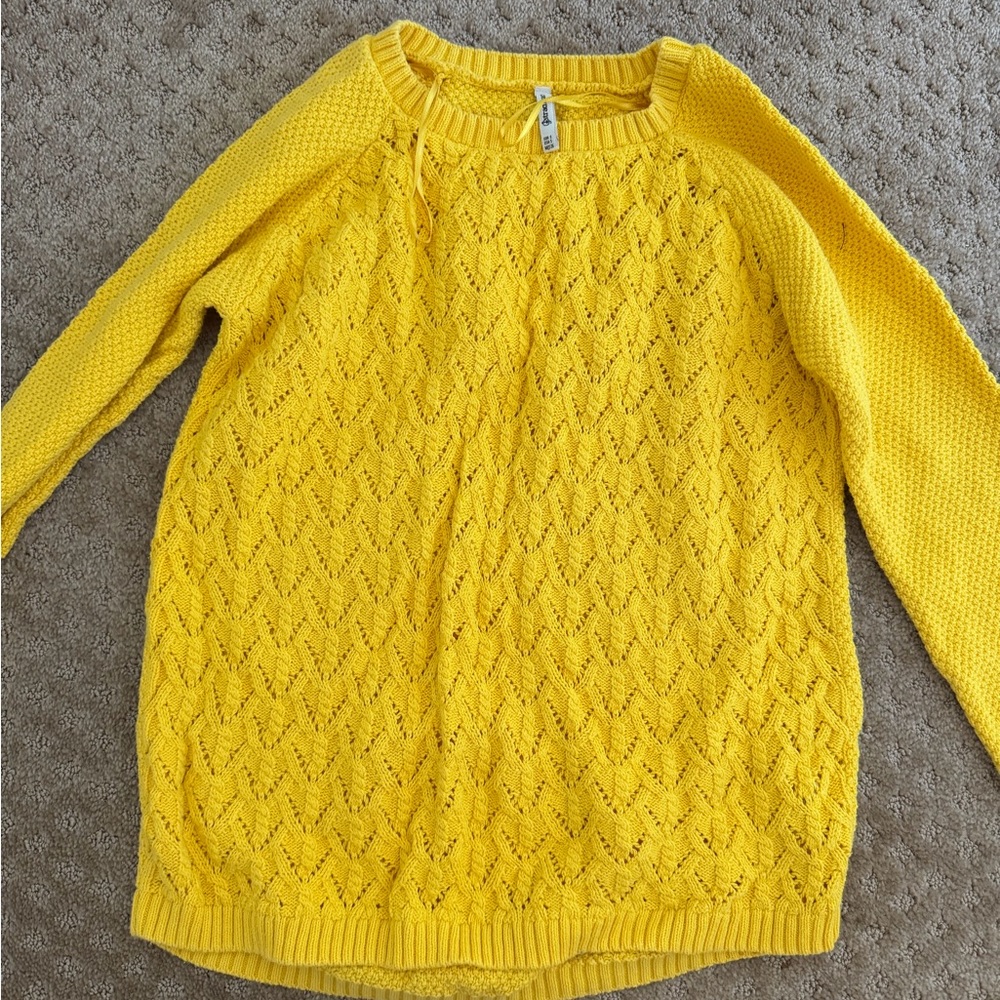 Yellow Women's Sweater Stradivarius